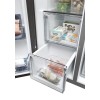 Haier Side by side Refrigerator HSW59F18EIMM (601L; inox)