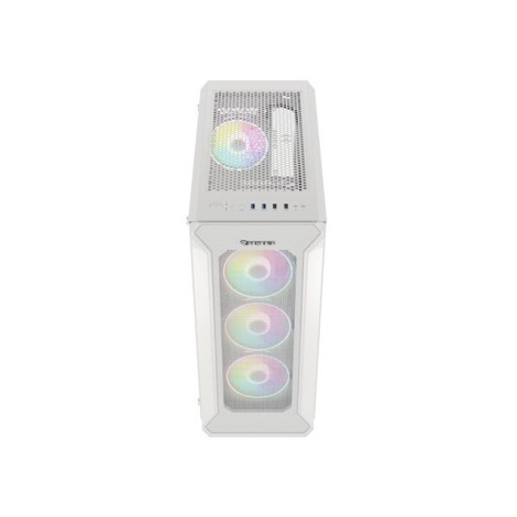 NATEC GENESIS PC case Irid 505 ARGB Wh