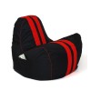 Sako bag pouffe Ferrari black-red XXL 140 x 100 cm