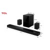 TCL Q Q85H Class 7.1.4 Channel Sound Bar with Dolby Atmos, Wireless Subwoofwer, and Wireless Surround Speakers