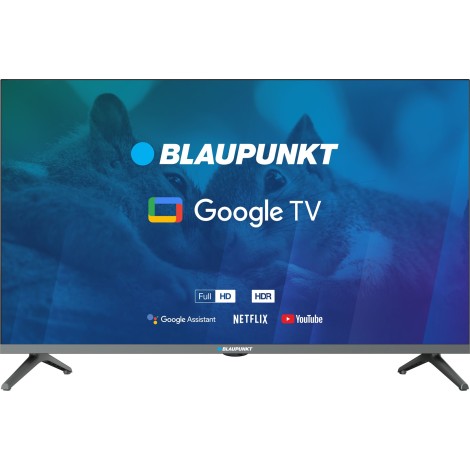 TV 32" Blaupunkt 32FBG5000S Full HD LED, GoogleTV, Dolby Digital, WiFi 2,4-5GHz, BT, black