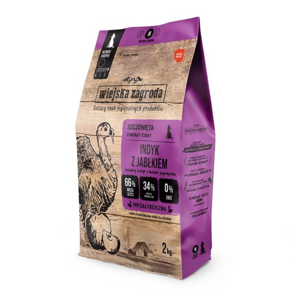 Wiejska Zagroda Indyk z jabłkiem karma ...