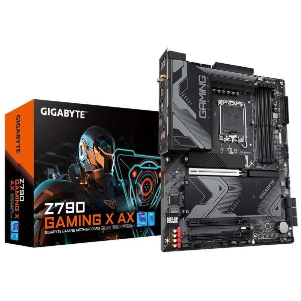 Mainboard|GIGABYTE|Intel Z790|LGA1700|ATX|Memory DDR5|Memory slots 4|1xPCI-Express 4.0 ...