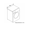 Bosch | Washing Machine | WGG2540MSN | Energy efficiency class A | Front loading | Washing capacity 10 kg | 1400 RPM | Depth 58.8 cm | Width 59.7 cm | Display | LED | Direct drive | White