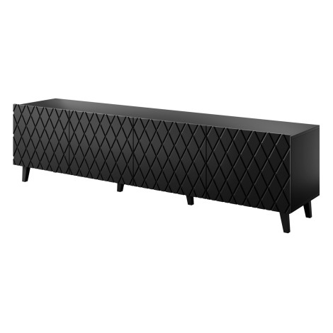 RTV cabinet ASTI 200x42x52 matte black