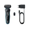 Braun | Shaver | 51-M1000S | Operating time (max) 50 min | Wet & Dry | Lithium Ion | Black/Blue