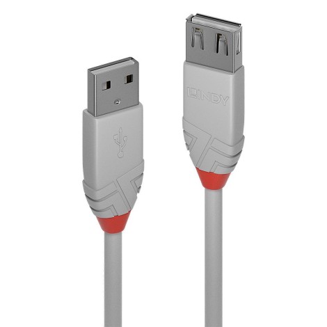 CABLE USB2 TYPE A 3M/ANTHRA 36714 LINDY