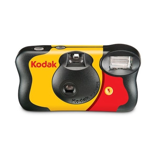 Kodak FunSaver flash disposable camera, colour ...