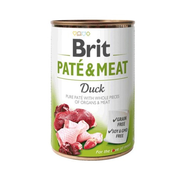 BRIT Pate&Meat Adult Duck - Wet ...