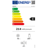 INDESIT | Refrigerator | LI6 S2E X | Energy efficiency class E | Free standing | Combi | Height 158.8 cm | Fridge net capacity 197 L | Freezer net capacity 75 L | 39 dB | Inox