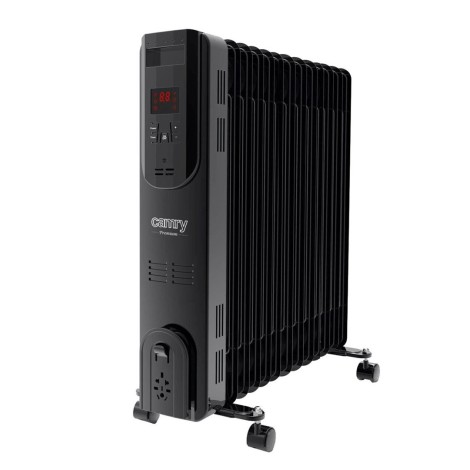 Electric oil heater with remote control CAMRY CR 7814 13 fins, 2500 W black