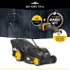 MoWox | 40V Comfort Series Cordless Lawnmower | EM 4340 PX-Li | Mowing Area 350 m² | 2500 mAh | Battery and Charger included