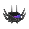 Wifi 6 802.11ax Quad-band Gigabit Gaming Router | ROG GT-AXE16000 Rapture | 802.11ax | 1148+4804+4804+48004 Mbit/s | 10/100/1000 Mbit/s | Ethernet LAN (RJ-45) ports 4 | Mesh Support Yes | MU-MiMO Yes | No mobile broadband | Antenna type External/Internal 