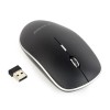 MOUSE USB OPTICAL WRL/BLACK MUSW-4B-01 GEMBIRD