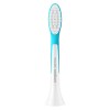 Philips Replacement brush heads | HX6044/90 Sonicare For Kids7+ | Heads | For kids | Number of brush heads included 4 | White/Blue