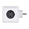 Allocacoc PowerCube Original USB Type E power extension 4 AC outlet(s) Indoor Grey