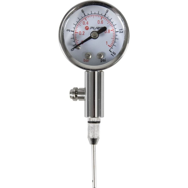 Pure2Improve | Pressure Gauge | Silver