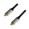 Logilink | USB 2.0 Type-C | C/M to C/M, PD3, alu | CUA0106 USB 2.0 Type-C cable | USB-C (male) | USB-C (male)
