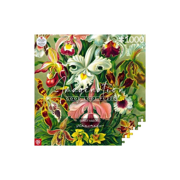 Imagination Puzzle: Ernst Haeckel Orchid 1000 ...