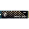 SSD|MSI|SPATIUM M450|500GB|M.2|PCIe Gen4|NVMe|3D NAND|Write speed 2300 MBytes/sec|Read speed 3600 MBytes/sec|2.15mm|TBW 300 TB|MTBF 1500000 hours|S78-440K380-P83