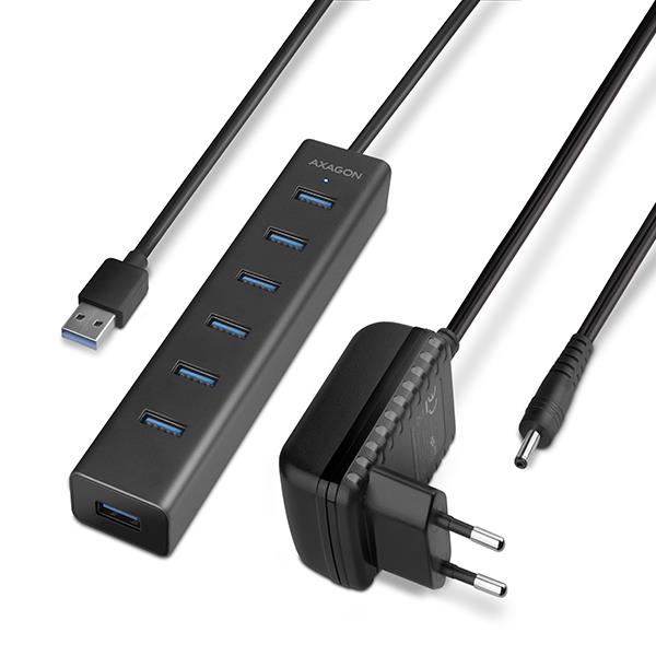 I/O HUB USB3.0 7PORT CHARGING/W/AC 1.2M ...