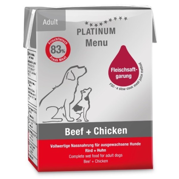 PLATINUM Menu Adult Beef+Chicken  - ...