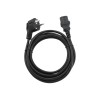 Gembird PC-186-VDE-3M power cord with VDE approval 3 meter Black