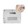 Adler | Heater | AD 7709 | Halogen Heater | 800 W | Number of power levels 2 | White