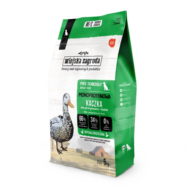 WIEJSKA ZAGRODA Monoprotein Duck - dry ...