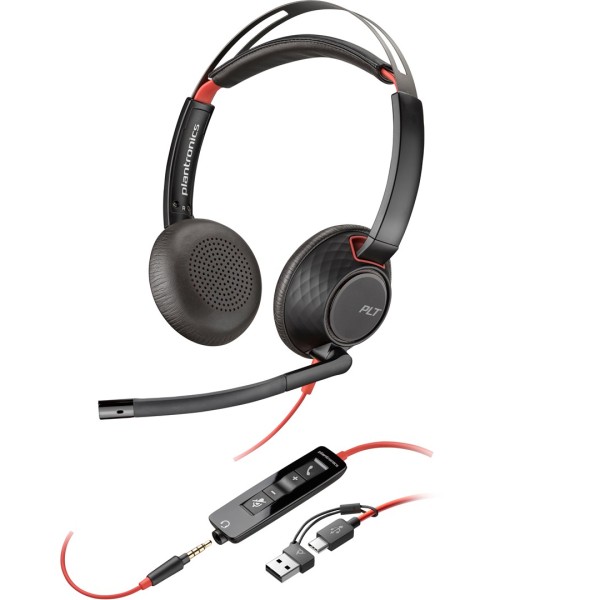 POLY Blackwire C5220 USB-C Headset +Inline ...