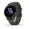 Garmin Venu 2S 2.79 cm (1.1") AMOLED 40 mm Digital 360 x 360 pixels Touchscreen Graphite Wi-Fi GPS (satellite)