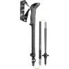 Trekking poles LEKI MAKALU FX TA, 110–130 cm, Black