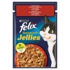 PURINA Felix Sensations Jellies Beef in jelly with tomatoes - wet cat food - 85g