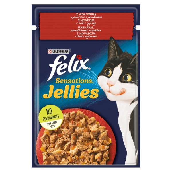 PURINA Felix Sensations Jellies Beef in ...