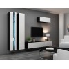 Cama TV stand VIGO NEW 30/180/40 black/white gloss