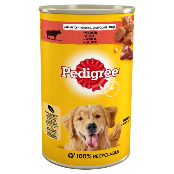 Pedigree 5900951015854 dogs moist food Beef ...