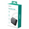 Wall charger AUKEY PA-B7S Omnia II GaN 3xUSB-C 1xUSB-A PD 3.0 PPS 100W