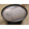 SALE OUT. RedFire Firepit Juva Industrial 80 cm, with wood storage, Steel | RedFire Firepit | Juva 81024 | DAMAGED PACKAGING, DENTED POT BASE
