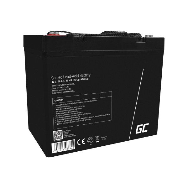 GREENCELL AGM 12V 50Ah VRLA Battery ...