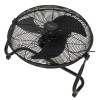 Adler Fan | AD 7334 | Velocity fan | Black | Diameter 45 cm | Number of speeds 3 | Oscillation | 110 W
