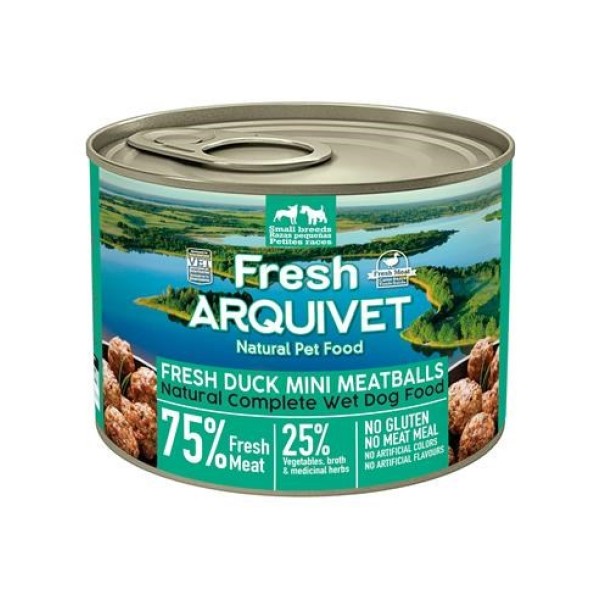 ARQUIVET Fresh Duck Mini Meatballs - ...