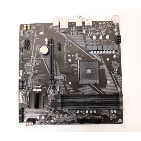 SALE OUT. | Gigabyte A520M DS3H V2 | Processor family AMD | Processor socket AM4 | DDR4 DIMM | Memory slots 2 | Supported hard disk drive interfaces 	SATA, M.2 | Number of SATA connectors 4 | Chipset AMD A520 | Micro ATX | REFURBISHED, WITHOUT ORIGINAL PA