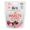 BRIT Crunchy Snack Insects with Turkey  - dog treat - 200g