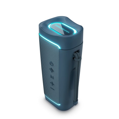 Energy Sistem | Speaker with RGB LED Lights | Nami ECO | 15 W | Waterproof | Bluetooth | Blue | Portable | Wireless connection