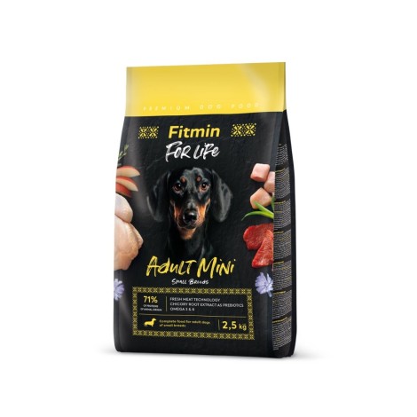 FITMIN For Life Mini Adult Small breeds - dry dog food - 2,5kg