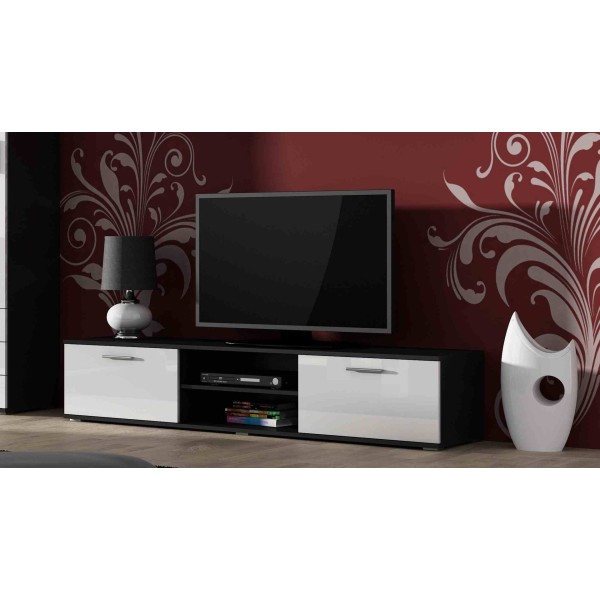 Cama TV stand SOHO 180 black/white ...