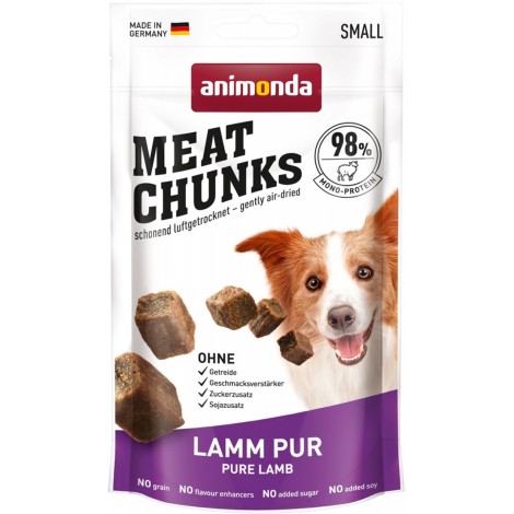 ANIMONDA Meat Chunks Lamb  - dog treat - 60g