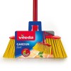 Broom VILEDA 2in1 Garden Outdoor (red/yellow)