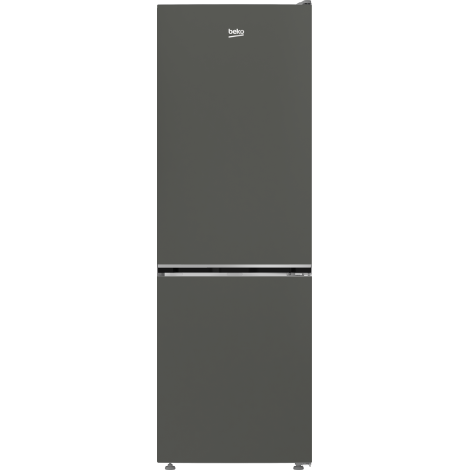 BEKO Refrigerator | B3RCNA344HG | Energy efficiency class E | Free standing | Combi | Height 179.6 cm | No Frost system | Fridge net capacity 209 L | Freezer net capacity 92 L | Display | 37 dB | Grey