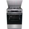 Gorenje GKS6C71XF Freestanding cooker with oven Silver